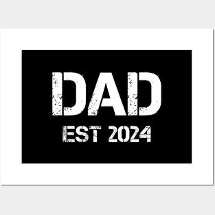 Dad Established in 2024 Posters and Art